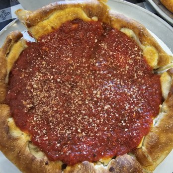 Coach's Pizza - Deep dish with sausage - Pizza Near Me - Tallahassee, Florida Coach's Pizza - Deep dish with sausage - Pizza Near Me - Tallahassee, Florida