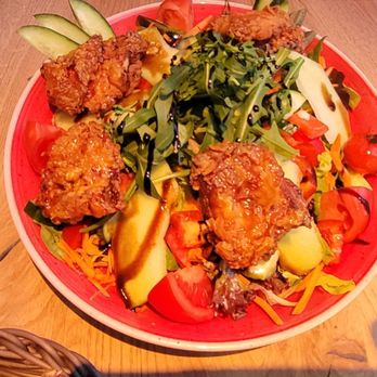 Cafe-Bistro Stärkl - Teriyaki Salat - Cafes Near Me - Erding, BY Cafe-Bistro Stärkl - Teriyaki Salat - Cafes Near Me - Erding, BY