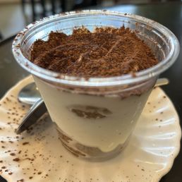 Tiramisù, missing the intense espresso aroma, but quite decent I have to say. Tiramisù, missing the intense espresso aroma, but quite decent I have to say.