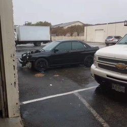 A Better Climate - Parked in front of our open bay, obvious additional parking