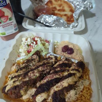 Shawarma King - Beef kefta kabob plate - Halal Near Me - Castroville, California