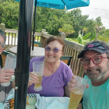 Black Hammock Lazy Gator Bar - 2 for 1 margaritas in one glass? Brilliant marketing, I'll take 4 more!! - Bars Near Me - Oviedo, Florida