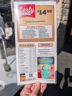 Menu photo 4 Texas Roadhouse Union City, CA