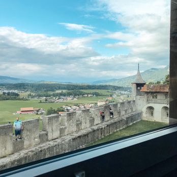 Les Remparts - The view from my table. Omg! - Swiss Food Near Me - Gruyères, FR Les Remparts - The view from my table. Omg! - Swiss Food Near Me - Gruyères, FR