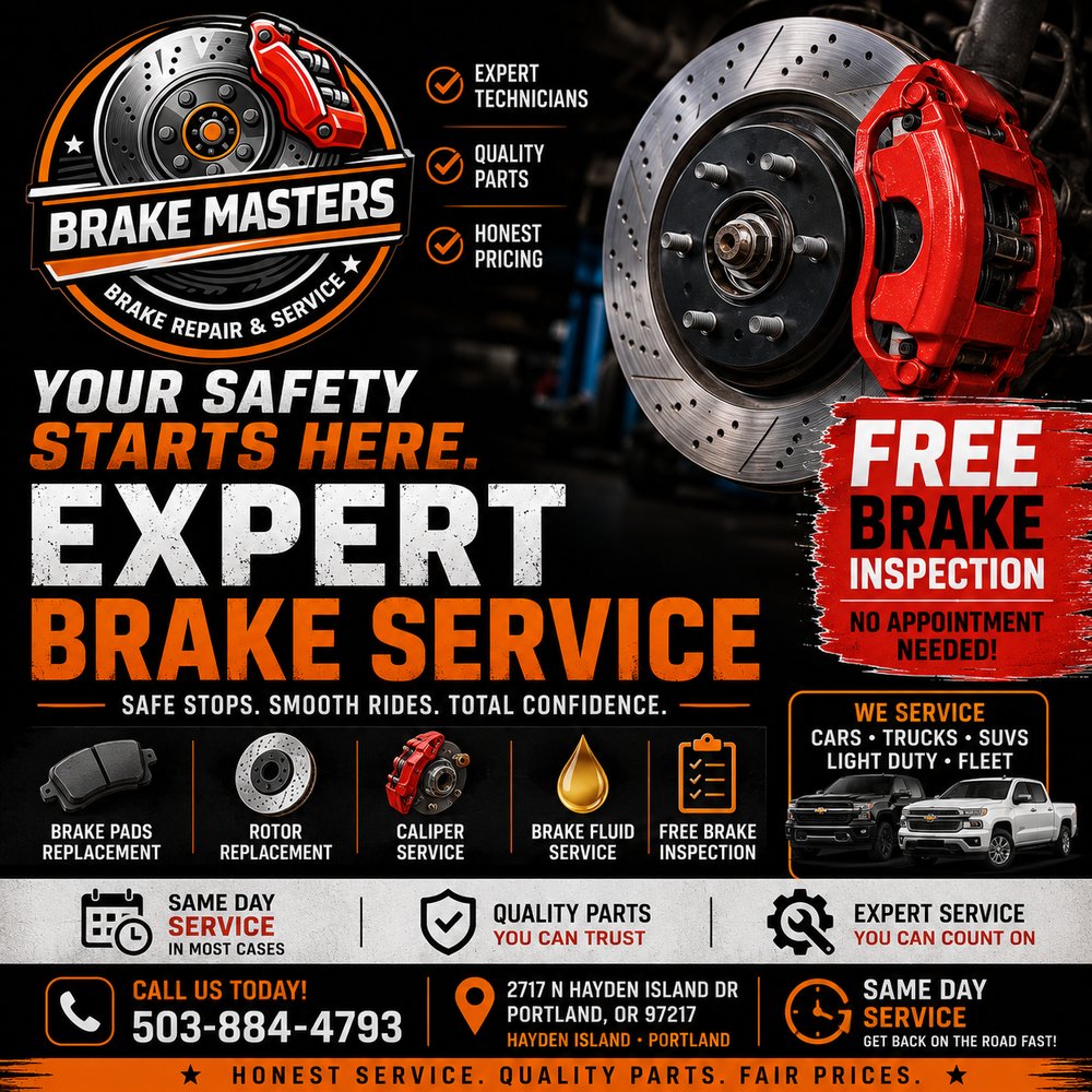 BRAKE MASTERS - Updated October 2026 - Request a Quote - 2717 N Hayden ...