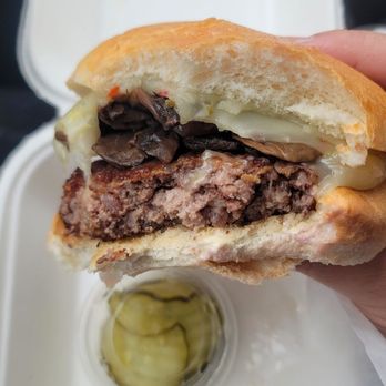 Convention Grill - Mushroom and cheeseburger - Diners Near Me - Minneapolis, Minnesota