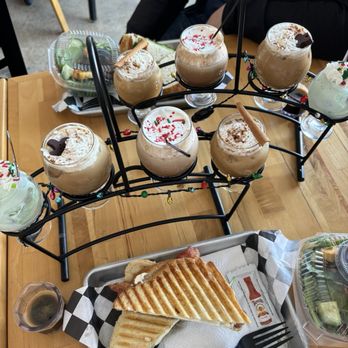 Ryan Bros City Heights - Christmas latte flight BLT Panini - Coffee & Tea Near Me - San Diego, California Ryan Bros City Heights - Christmas latte flight BLT Panini - Coffee & Tea Near Me - San Diego, California