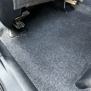 Freeway Express Wash Orange - Again the back seat that was "vacuumed" - Car Wash Near Me - Orange, California Freeway Express Wash Orange - Again the back seat that was "vacuumed" - Car Wash Near Me - Orange, California