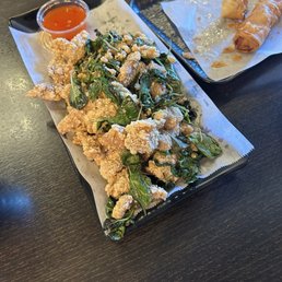 Popcorn chicken Popcorn chicken