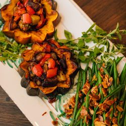 A Dash of Salt - Vegetarian Squash Dish for Holiday Event
