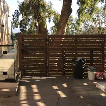 Chaparral Fence - Horizontal IPE fence (custom) - Fences & Gates Near Me Chaparral Fence - Horizontal IPE fence (custom) - Fences & Gates Near Me