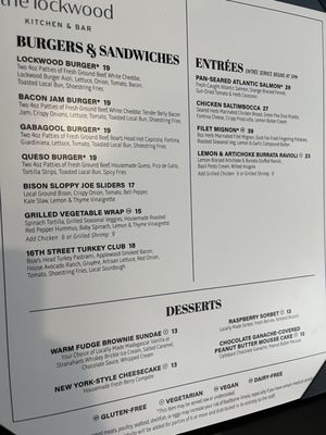 Menu photo 2 The Lockwood Kitchen + Bar Denver, CO