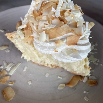 Serious Pie Downtown - Triple Coconut Cream Pie - Pizza Near Me - Seattle, Washington