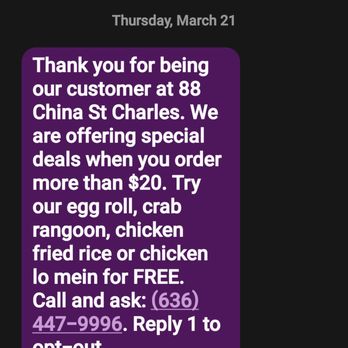 88 China - Chinese Near Me - Saint Charles, Missouri