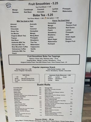 Menu photo 2 Fusion Poke Milwaukee, WI