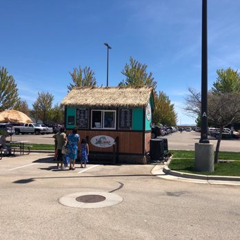 Kanaloa Shave Ice - two people standing in front of a kiosk - Shaved Ice Near Me - Nampa, Idaho Kanaloa Shave Ice - two people standing in front of a kiosk - Shaved Ice Near Me - Nampa, Idaho