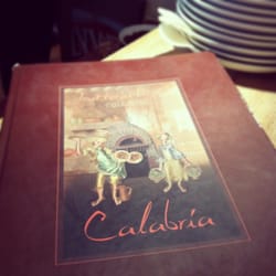 Calabria - Menu