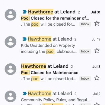 Hawthorne at Leland - Proof of pool closures - Apartments Near Me - Leland, North Carolina Hawthorne at Leland - Proof of pool closures - Apartments Near Me - Leland, North Carolina