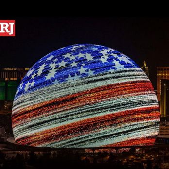 Sphere - Source; LVRJ -4th of July 2024 - Stadiums & Arenas Near Me - Las Vegas, Nevada