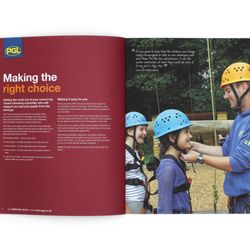 Whitehot Creative - PGL brochure design