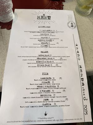 Menu photo 3 Nado Republic Coronado, CA