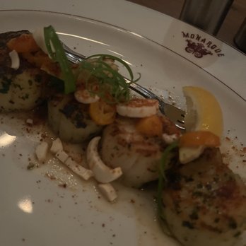 Monarque - Grilled Dover Scallops - French Near Me - Baltimore, Maryland Monarque - Grilled Dover Scallops - French Near Me - Baltimore, Maryland