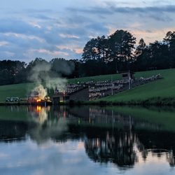Woodruff Scout Camp - Flag Retirement