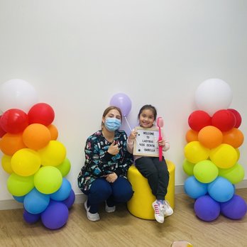 Ladybug Kids Dental - Melissa and my daughter after her successful dental exam and cleaning . - Pediatric Dentists Near Me - Norwalk, California