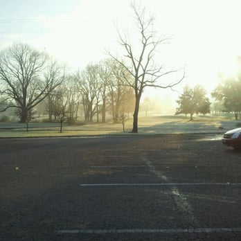 Willow Run Golf Course - Sunrise on a silvery fall morning - Golf Near Me - Pataskala, Ohio