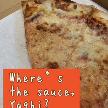 Yaghi's New York Pizzeria - *Sigh* Salty cheese bread is not the same as NY style pizza with extra sauce - Pizza Near Me - Austin, Texas
