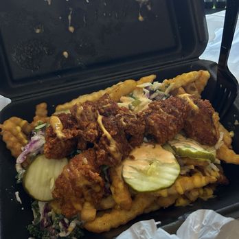 Dave's Hot Chicken - Regular Top Loaded Fries - Chicken Shop Near Me - Arlington, Texas Dave's Hot Chicken - Regular Top Loaded Fries - Chicken Shop Near Me - Arlington, Texas