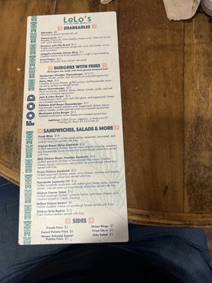 Menu photo 6 Lelo's Island Bar Port Aransas, TX Menu photo 6 Lelo's Island Bar Port Aransas, TX