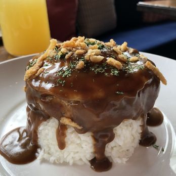 Bosscat Kitchen & Libations - Maui meatloaf aka Loco Moco - New American Near Me - Irvine, California