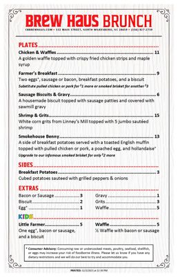 Menu photo 6 Cinder Bistro North Wilkesboro, NC