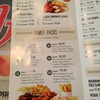 Wingstop - Menu - Chicken Wings Near Me - La Cañada Flintridge, California