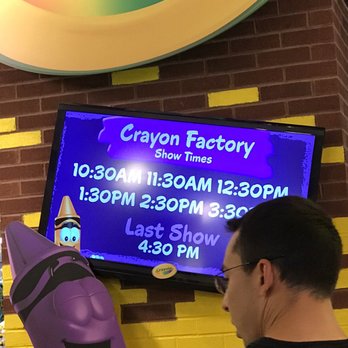 Crayola Experience - My 5 years old son was interested for 5 min for this show - Amusement Parks Near Me - Easton, Pennsylvania Crayola Experience - My 5 years old son was interested for 5 min for this show - Amusement Parks Near Me - Easton, Pennsylvania