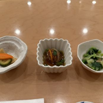 Sushi Kisen - Complimentary cold appetizers - Japanese Near Me - Arcadia, California