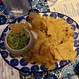 Chips and guacamole Chips and guacamole