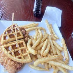 Old disgusting chicken and waffles Old disgusting chicken and waffles