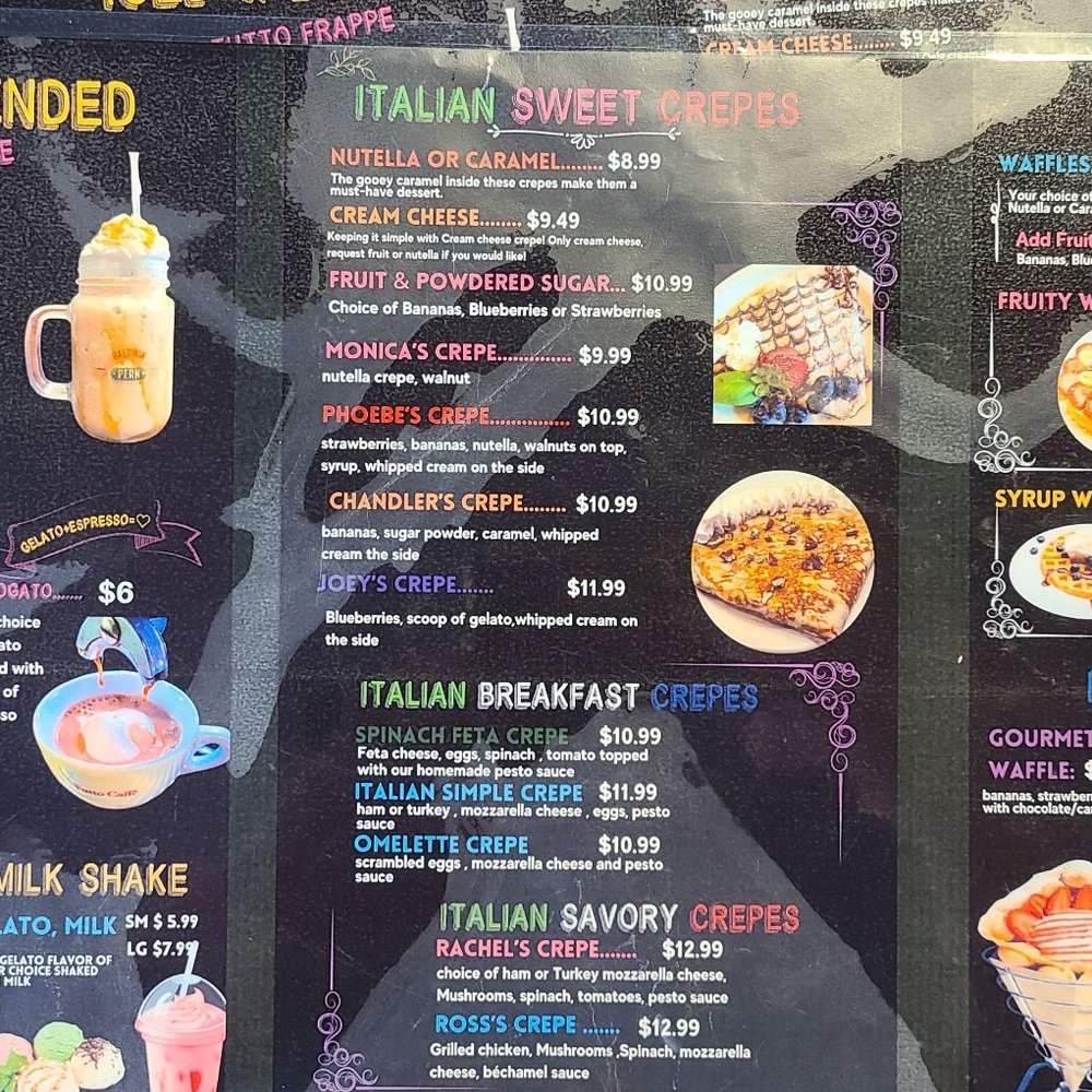 Baldwin Perk - Menu Side 2 - October 2022 - Cafes Near Me - Orlando, Florida