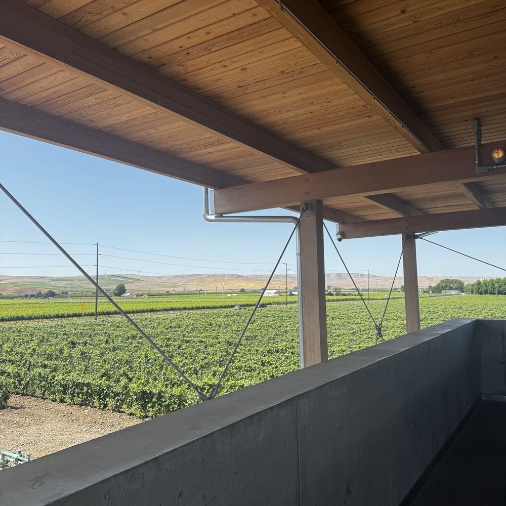 Rotie Cellars - View from the patio - Wineries Near Me - Milton-Freewater, Washington Rotie Cellars - View from the patio - Wineries Near Me - Milton-Freewater, Washington