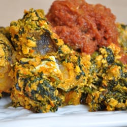 Toyin - Egusi with FuFu