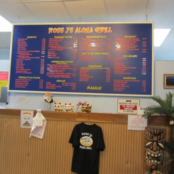 Ross J's Aloha Grill - Hawaiian Near Me - Henderson, Nevada Ross J's Aloha Grill - Hawaiian Near Me - Henderson, Nevada