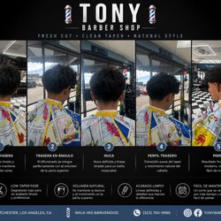 Tony Barber Shop - Fresh Cut * Clean Taper * Natural Style