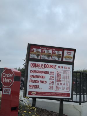 Menu photo 7 In-N-Out Burger Seaside, CA Menu photo 7 In-N-Out Burger Seaside, CA