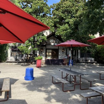 Draught House Pub & Brewery - tables and umbrellas - Brewpubs Near Me - Austin, Texas Draught House Pub & Brewery - tables and umbrellas - Brewpubs Near Me - Austin, Texas