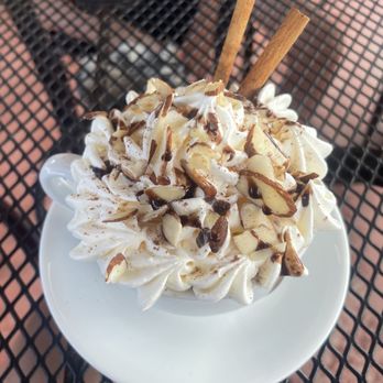 Coffee at the View - Cappuccino with accoutrements - Breakfast & Brunch Near Me - Río Grande, Puerto Rico Coffee at the View - Cappuccino with accoutrements - Breakfast & Brunch Near Me - Río Grande, Puerto Rico
