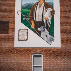 The Artwork Of Beverly A. Caputo - Public Mural, Main St. Gardnerville, NV