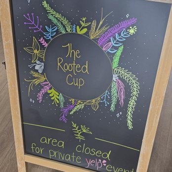 The Rooted Cup - Welcoming sign - Cafes Near Me - Lancaster, New York The Rooted Cup - Welcoming sign - Cafes Near Me - Lancaster, New York