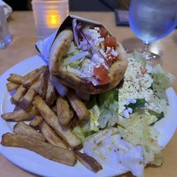 Plaza Restaurant - Veggie zorba.